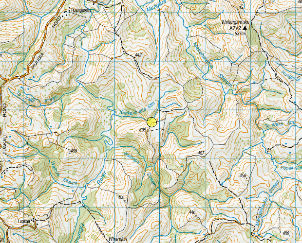 FRED locality map